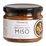 Miso Brown Rice Soya Paste Clearspring 300 g øko